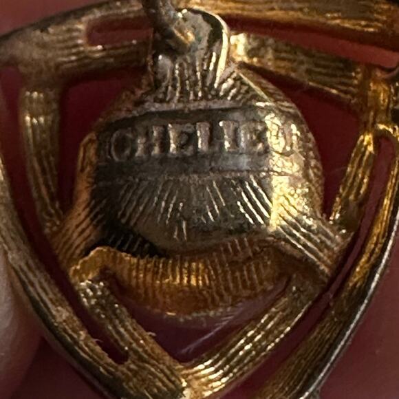 RICHELIEU Joseph H Meyer & Bros Earrings Gold tone Pearls Signed Estate Jewelry - Picture 6 of 10